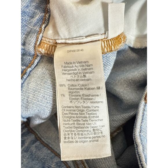 Madewell Women's The Curvy Perfect Vintage Stretch Ankle Denim Jean Size 29 Blue - Picture 9 of 9